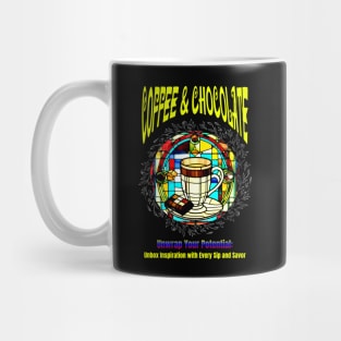 Coffee and Chocolate (Motivational and Inspirational Quote) Mug